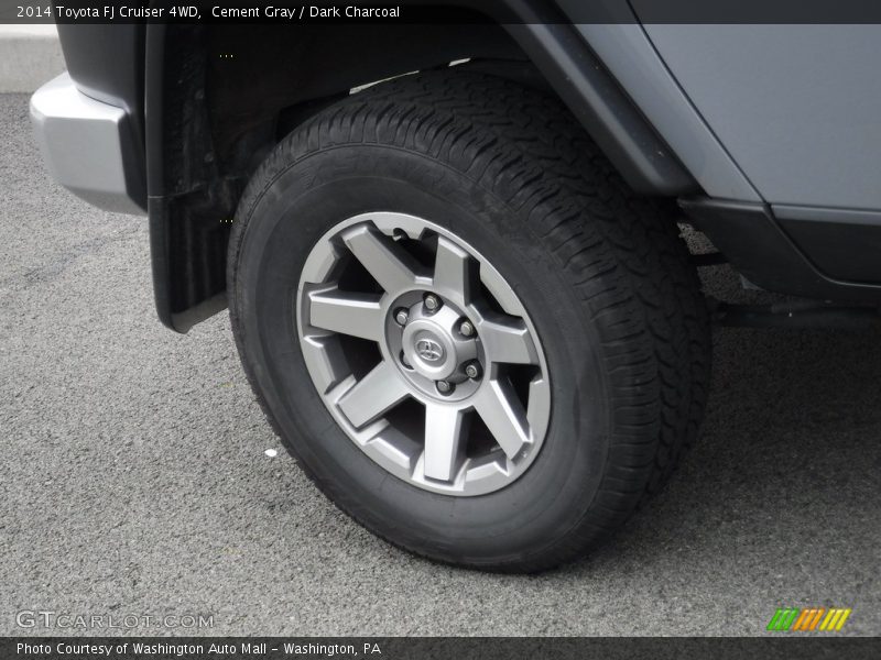 Cement Gray / Dark Charcoal 2014 Toyota FJ Cruiser 4WD