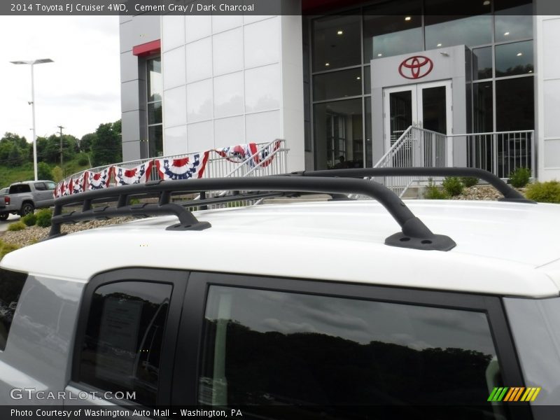 Cement Gray / Dark Charcoal 2014 Toyota FJ Cruiser 4WD