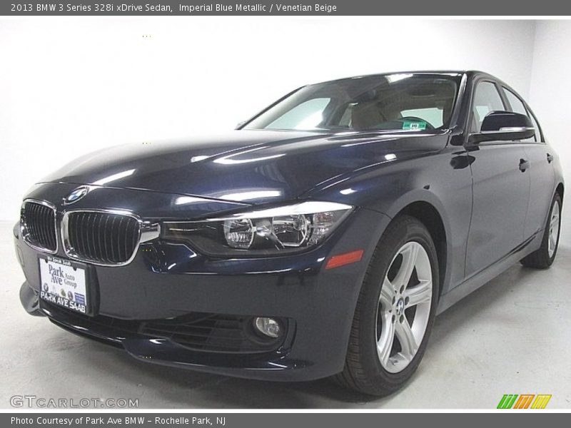 Imperial Blue Metallic / Venetian Beige 2013 BMW 3 Series 328i xDrive Sedan