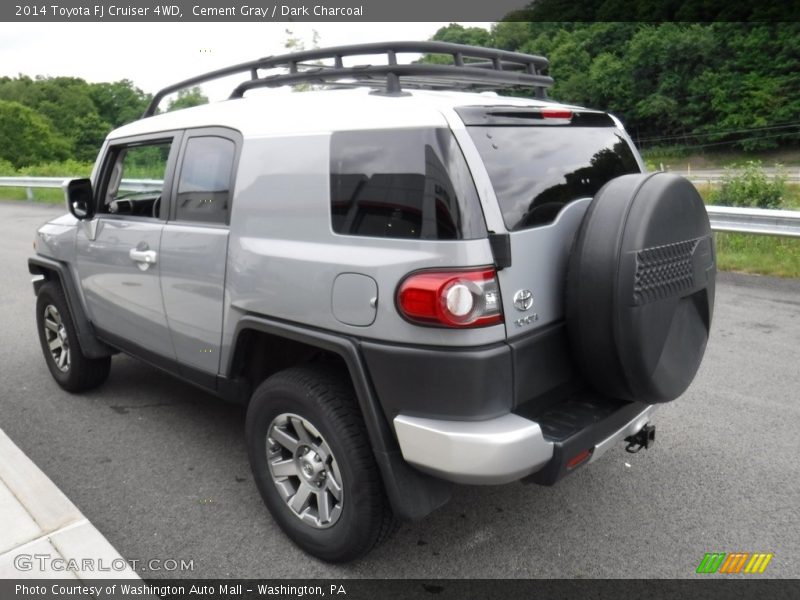Cement Gray / Dark Charcoal 2014 Toyota FJ Cruiser 4WD