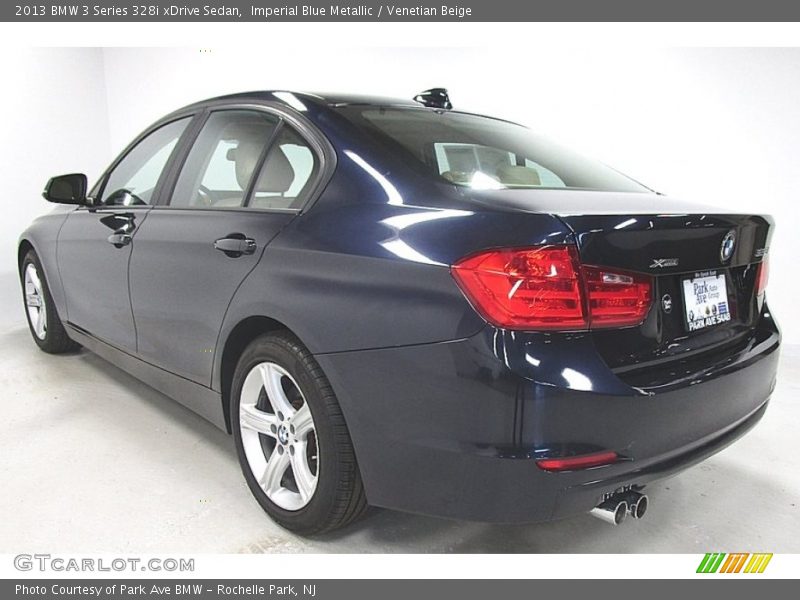 Imperial Blue Metallic / Venetian Beige 2013 BMW 3 Series 328i xDrive Sedan