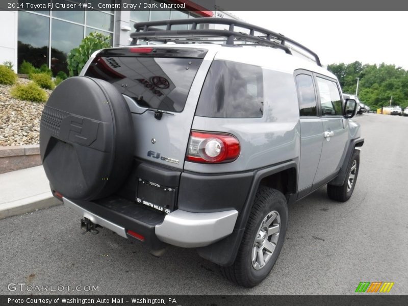 Cement Gray / Dark Charcoal 2014 Toyota FJ Cruiser 4WD