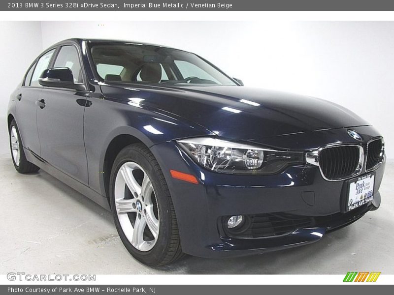 Imperial Blue Metallic / Venetian Beige 2013 BMW 3 Series 328i xDrive Sedan