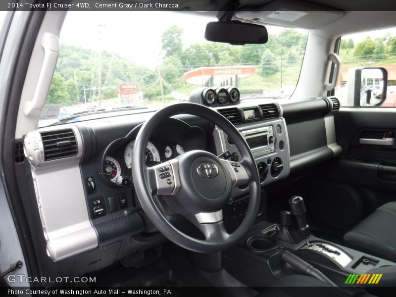 Cement Gray / Dark Charcoal 2014 Toyota FJ Cruiser 4WD