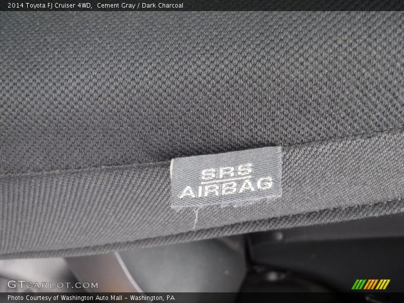 Cement Gray / Dark Charcoal 2014 Toyota FJ Cruiser 4WD