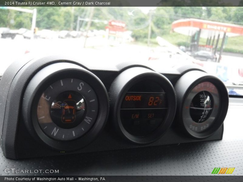 Cement Gray / Dark Charcoal 2014 Toyota FJ Cruiser 4WD
