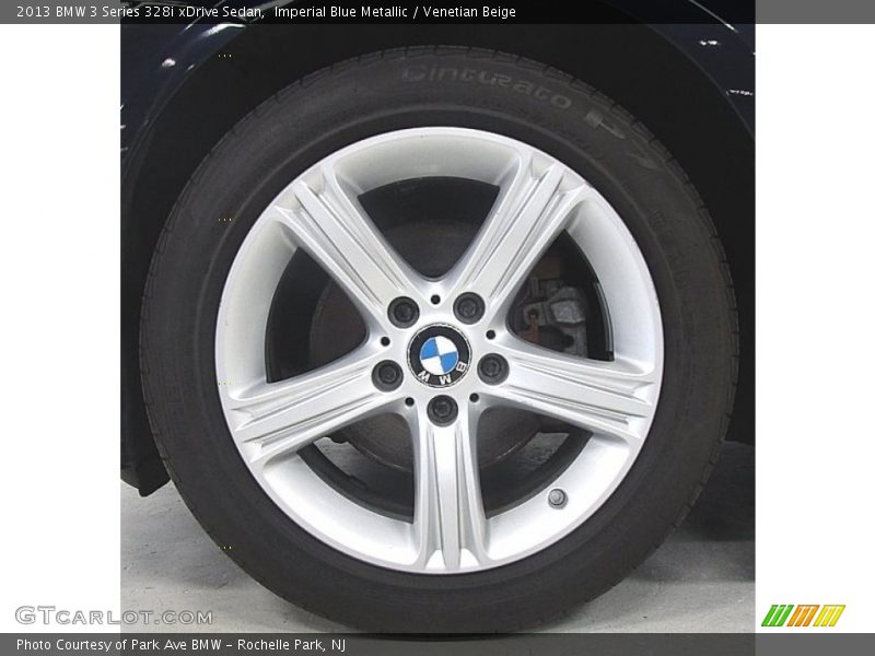 Imperial Blue Metallic / Venetian Beige 2013 BMW 3 Series 328i xDrive Sedan