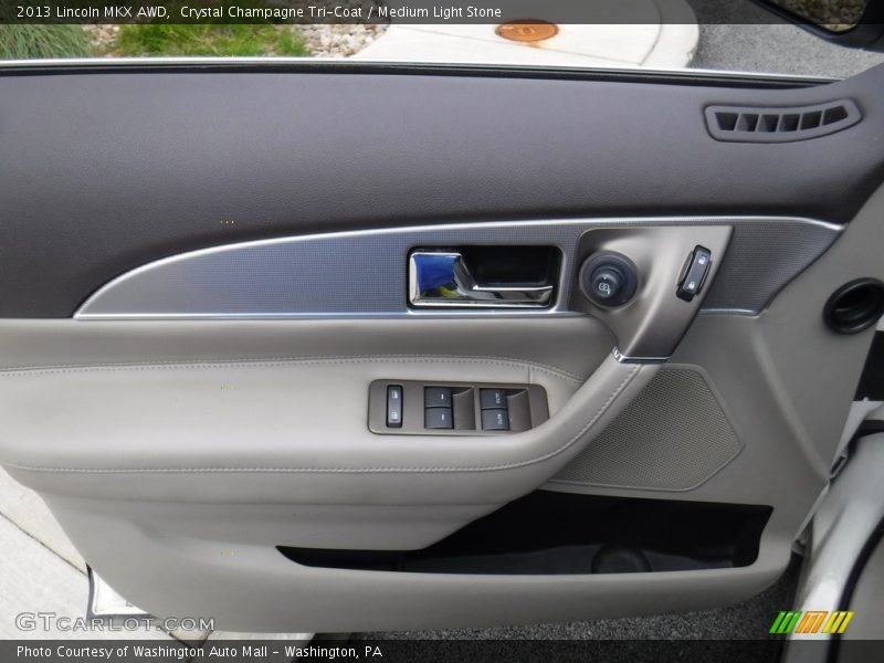 Crystal Champagne Tri-Coat / Medium Light Stone 2013 Lincoln MKX AWD