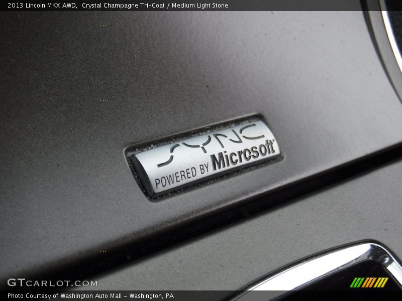 Crystal Champagne Tri-Coat / Medium Light Stone 2013 Lincoln MKX AWD