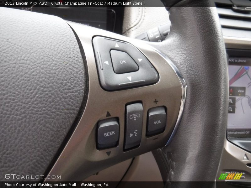 Crystal Champagne Tri-Coat / Medium Light Stone 2013 Lincoln MKX AWD