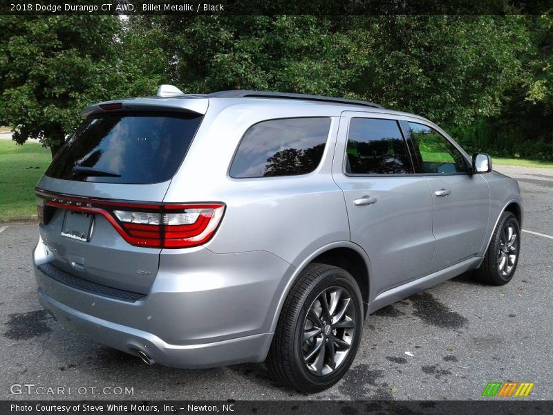 Billet Metallic / Black 2018 Dodge Durango GT AWD