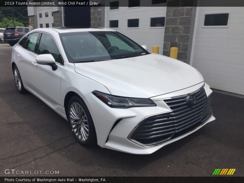 Wind Chill Pearl / Gray 2019 Toyota Avalon Limited