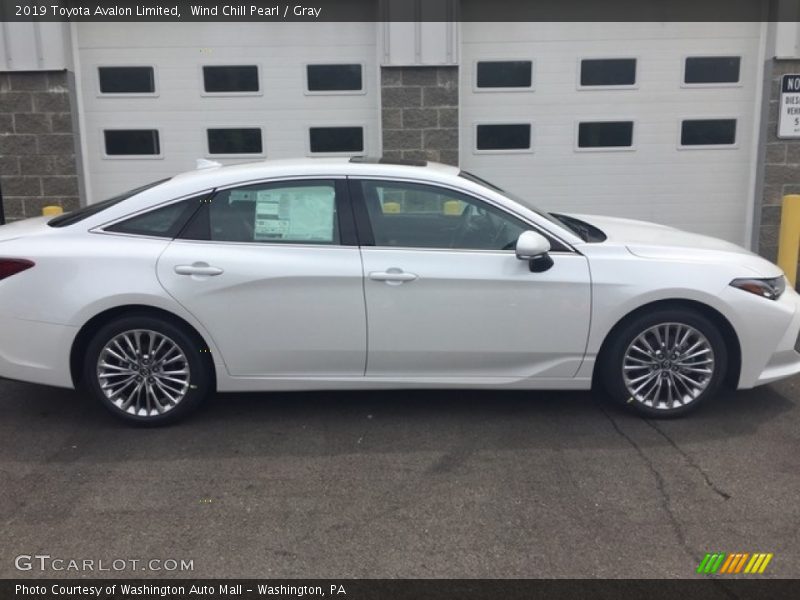 Wind Chill Pearl / Gray 2019 Toyota Avalon Limited