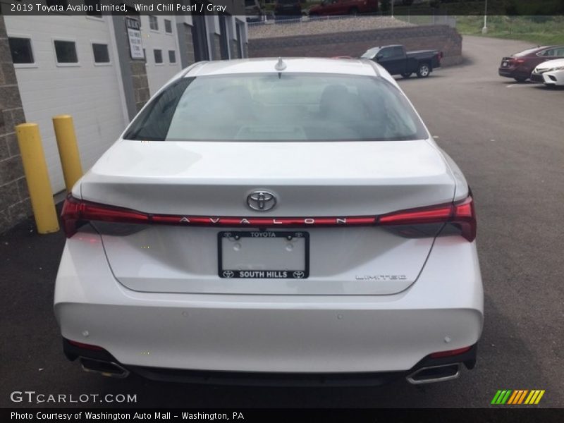 Wind Chill Pearl / Gray 2019 Toyota Avalon Limited