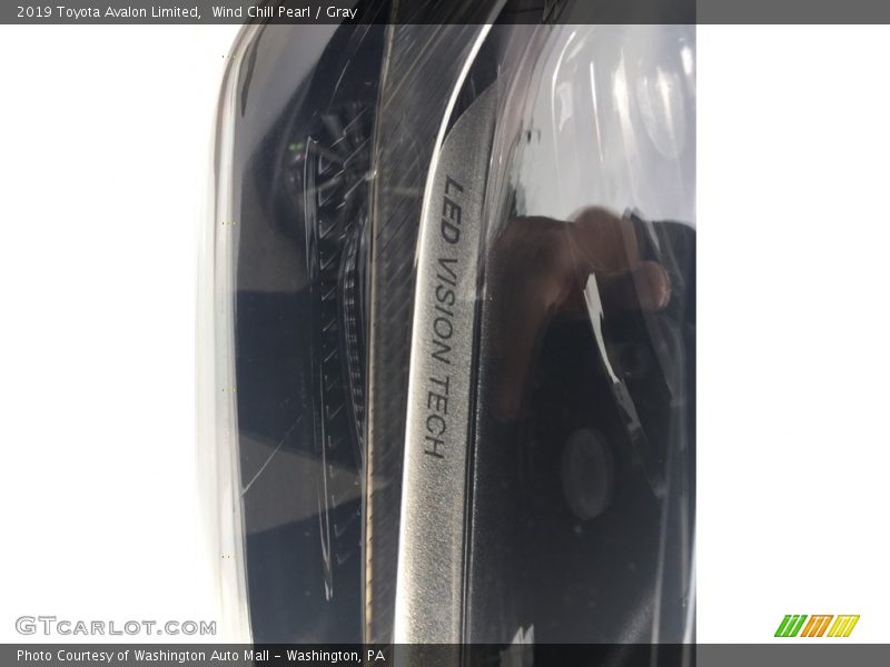 Wind Chill Pearl / Gray 2019 Toyota Avalon Limited