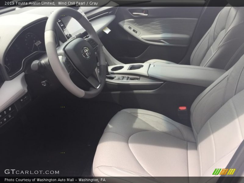 Wind Chill Pearl / Gray 2019 Toyota Avalon Limited