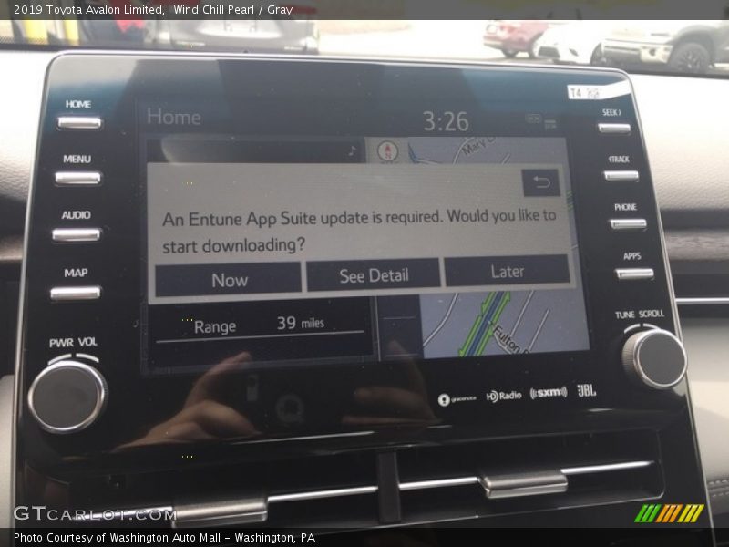 Wind Chill Pearl / Gray 2019 Toyota Avalon Limited