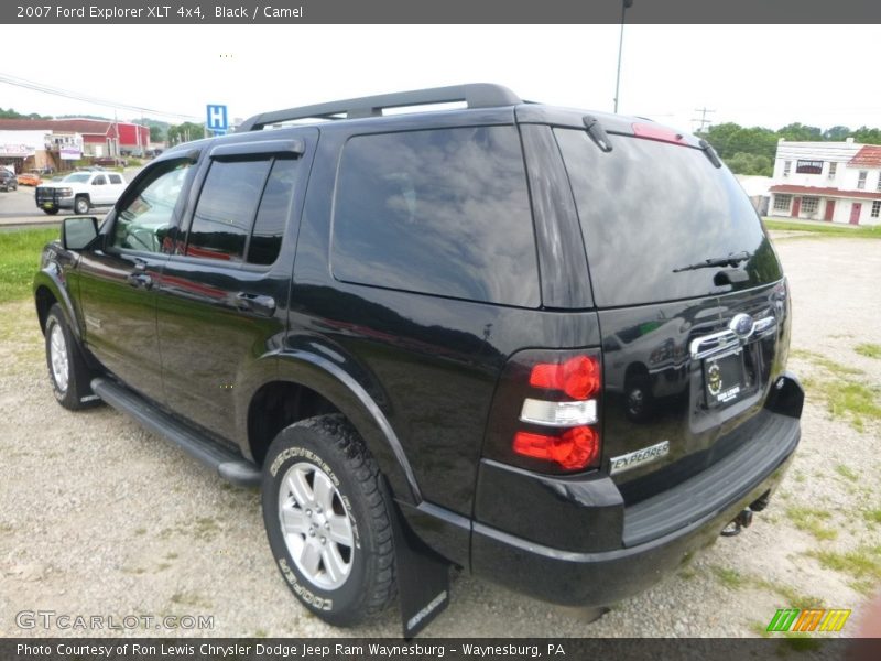 Black / Camel 2007 Ford Explorer XLT 4x4