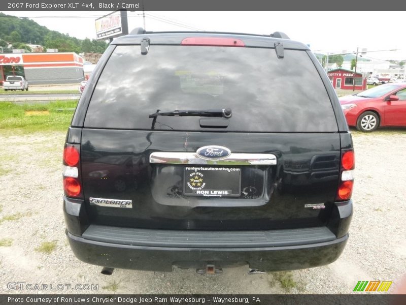 Black / Camel 2007 Ford Explorer XLT 4x4
