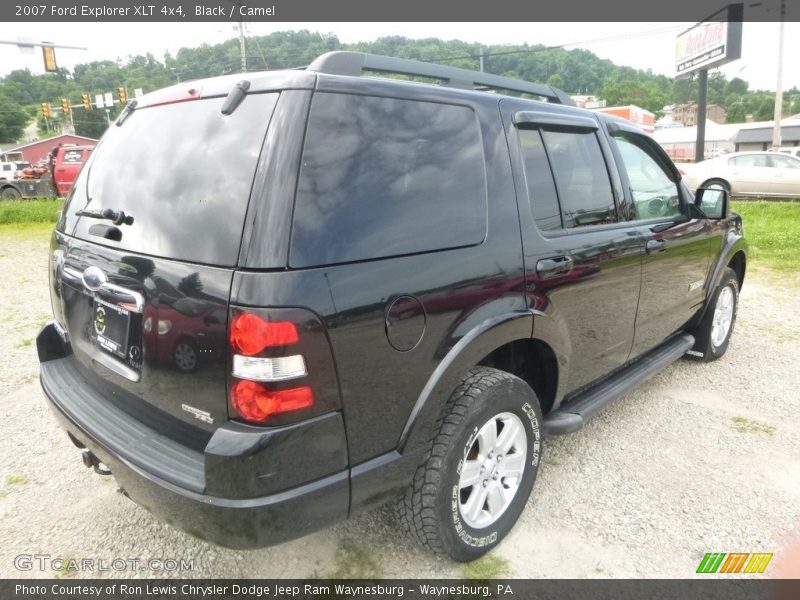 Black / Camel 2007 Ford Explorer XLT 4x4