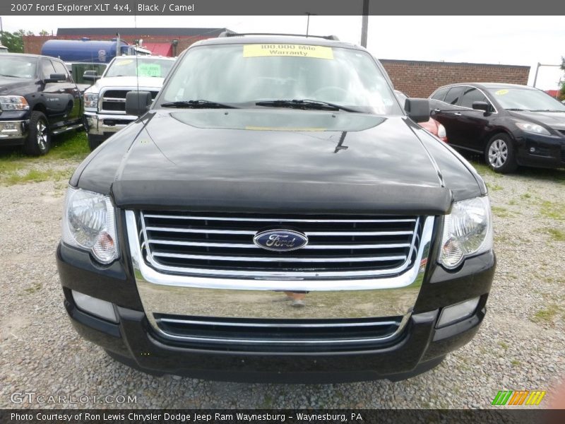 Black / Camel 2007 Ford Explorer XLT 4x4