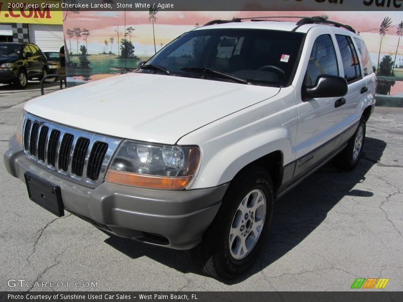 Stone White / Agate 2000 Jeep Grand Cherokee Laredo