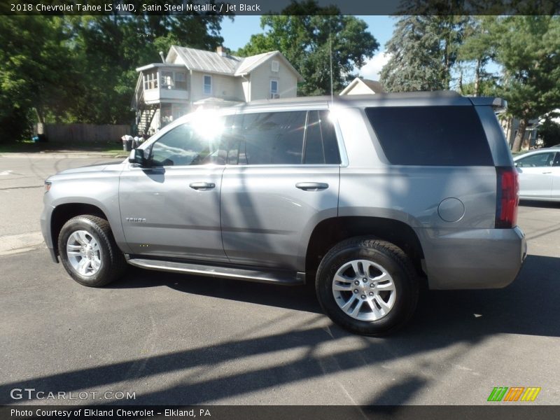 Satin Steel Metallic / Jet Black 2018 Chevrolet Tahoe LS 4WD