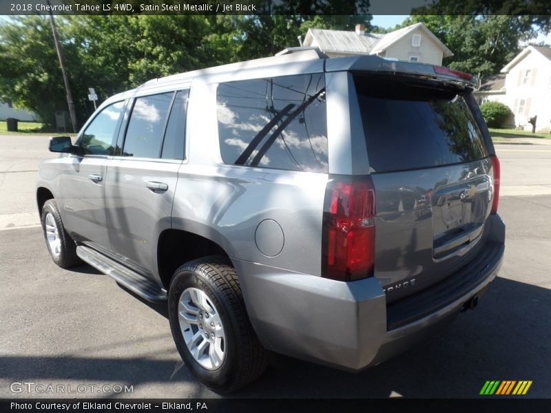 Satin Steel Metallic / Jet Black 2018 Chevrolet Tahoe LS 4WD