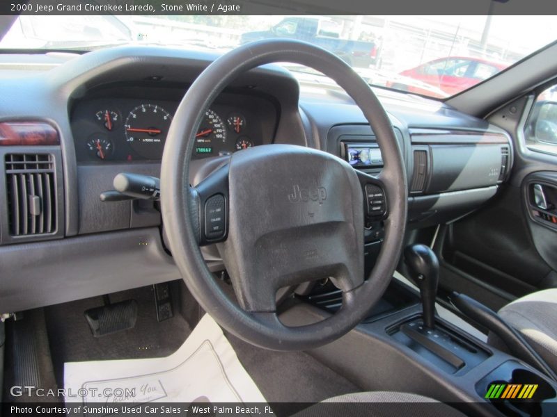 Stone White / Agate 2000 Jeep Grand Cherokee Laredo
