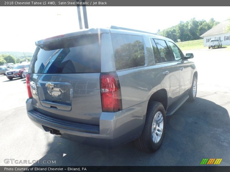 Satin Steel Metallic / Jet Black 2018 Chevrolet Tahoe LS 4WD