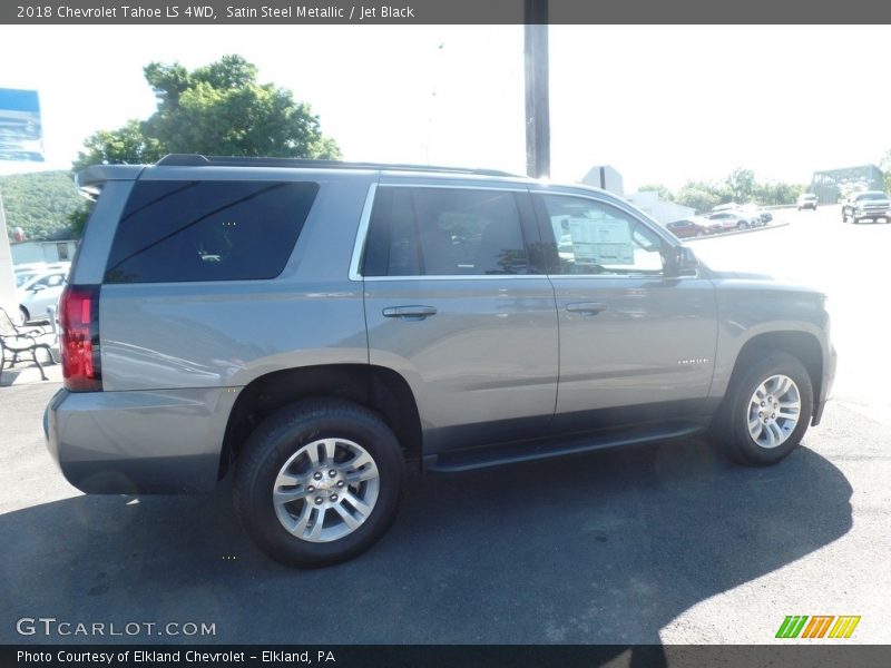 Satin Steel Metallic / Jet Black 2018 Chevrolet Tahoe LS 4WD