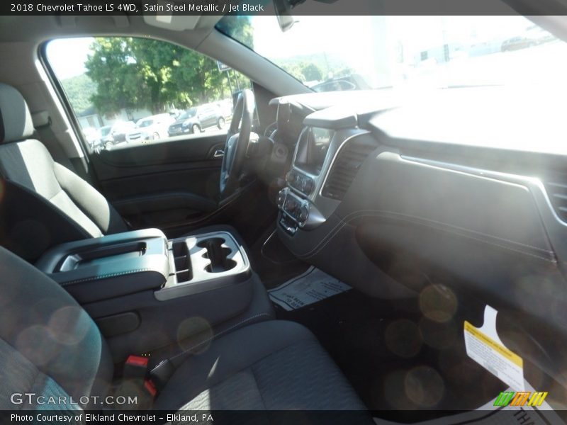 Satin Steel Metallic / Jet Black 2018 Chevrolet Tahoe LS 4WD