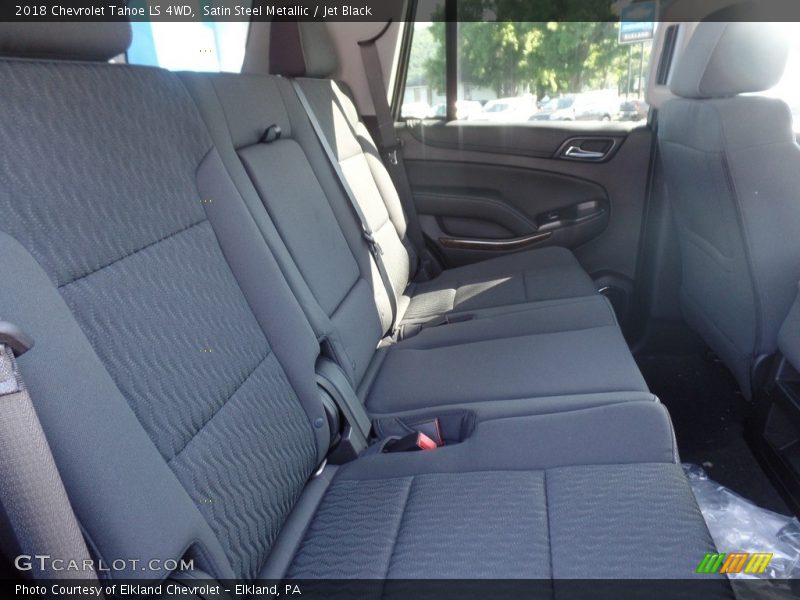 Satin Steel Metallic / Jet Black 2018 Chevrolet Tahoe LS 4WD