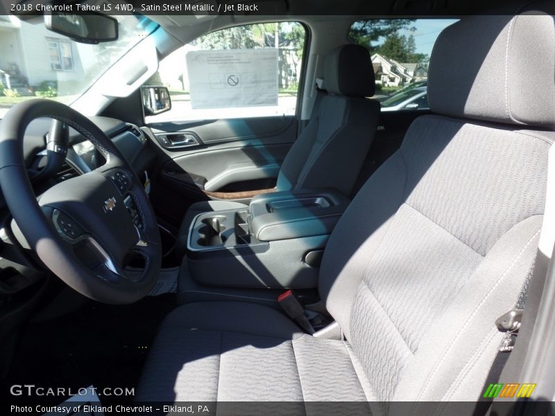 Satin Steel Metallic / Jet Black 2018 Chevrolet Tahoe LS 4WD