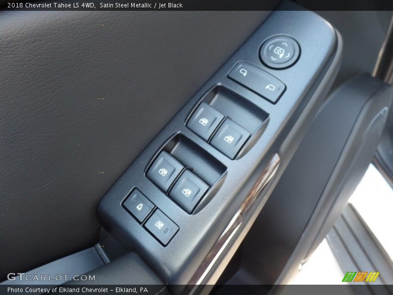 Satin Steel Metallic / Jet Black 2018 Chevrolet Tahoe LS 4WD