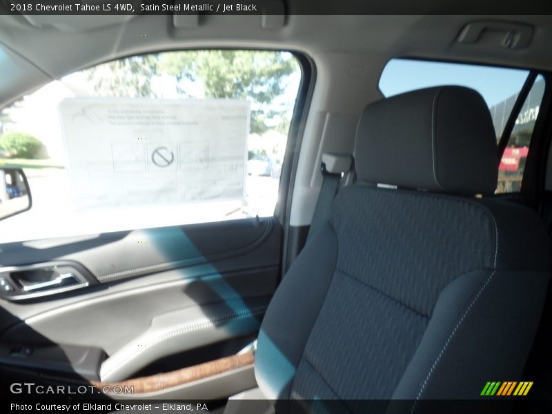 Satin Steel Metallic / Jet Black 2018 Chevrolet Tahoe LS 4WD