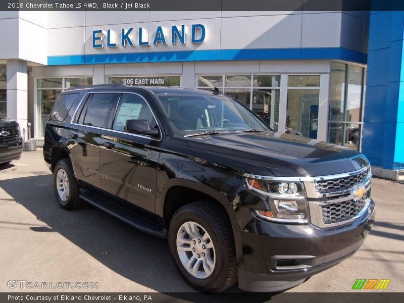 Black / Jet Black 2018 Chevrolet Tahoe LS 4WD