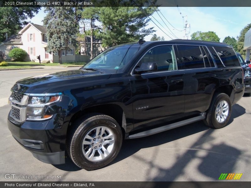 Black / Jet Black 2018 Chevrolet Tahoe LS 4WD