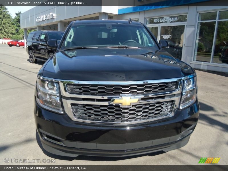 Black / Jet Black 2018 Chevrolet Tahoe LS 4WD