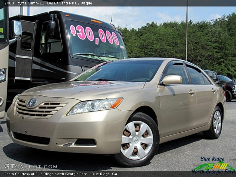 Desert Sand Mica / Bisque 2008 Toyota Camry LE