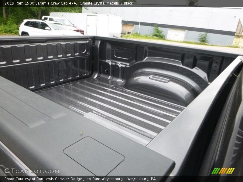 Granite Crystal Metallic / Black 2019 Ram 1500 Laramie Crew Cab 4x4