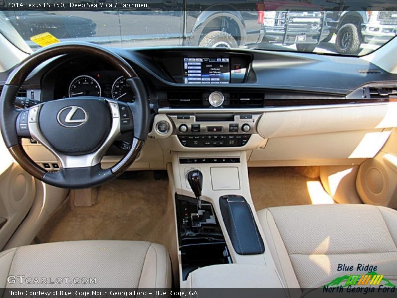 Deep Sea Mica / Parchment 2014 Lexus ES 350