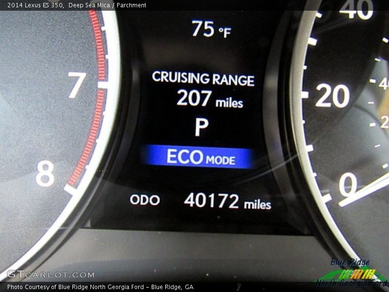 Deep Sea Mica / Parchment 2014 Lexus ES 350