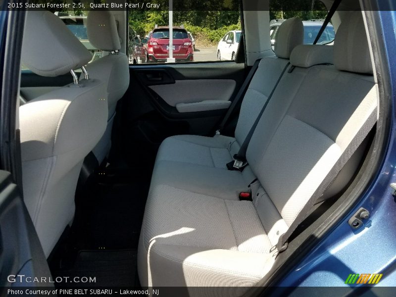 Quartz Blue Pearl / Gray 2015 Subaru Forester 2.5i
