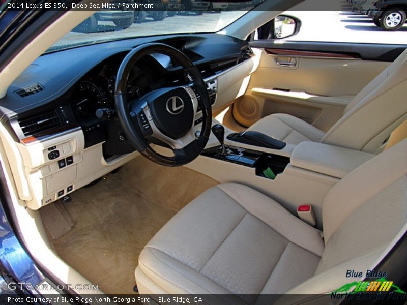 Deep Sea Mica / Parchment 2014 Lexus ES 350