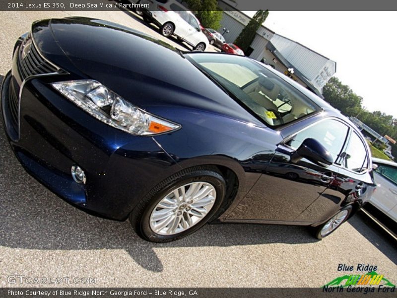 Deep Sea Mica / Parchment 2014 Lexus ES 350