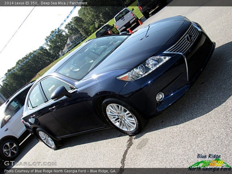 Deep Sea Mica / Parchment 2014 Lexus ES 350
