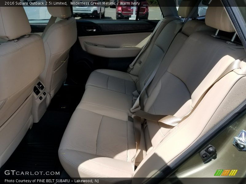 Wilderness Green Metallic / Warm Ivory 2016 Subaru Outback 2.5i Limited