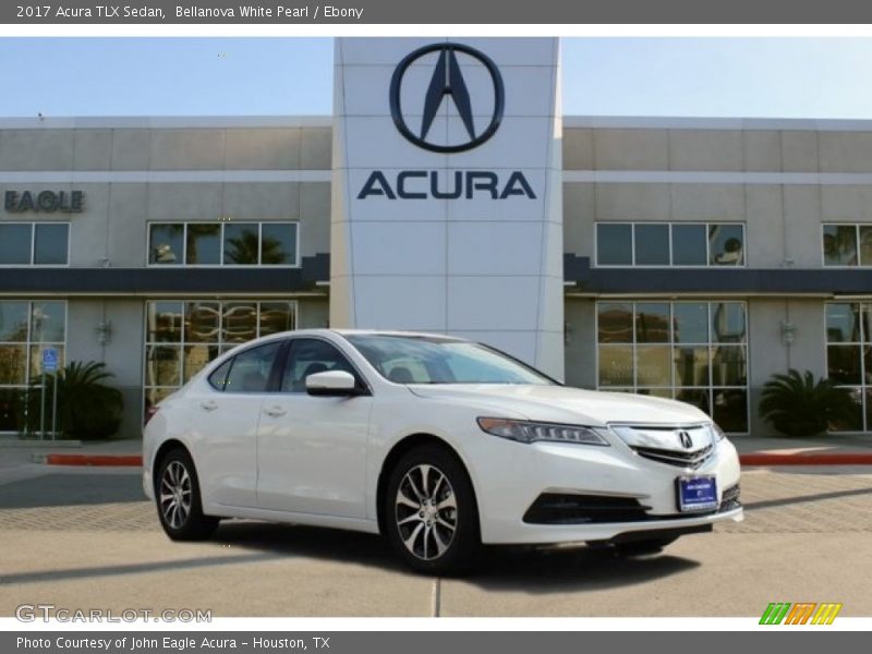 Bellanova White Pearl / Ebony 2017 Acura TLX Sedan