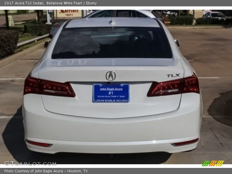 Bellanova White Pearl / Ebony 2017 Acura TLX Sedan